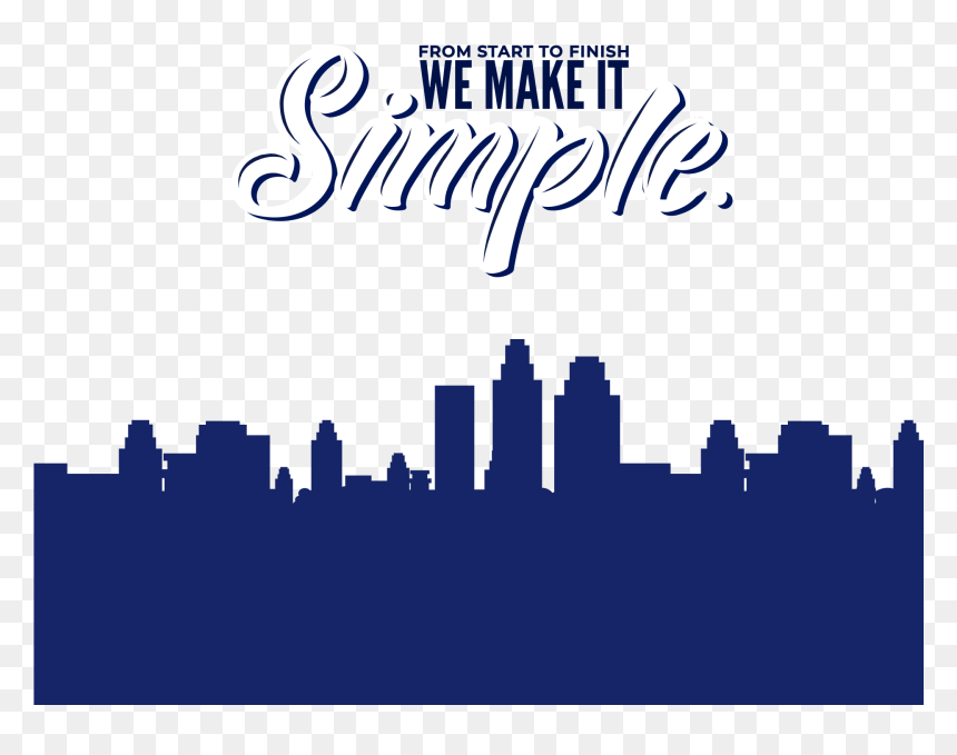 Silhouette, HD Png Download - nashville skyline silhouette png