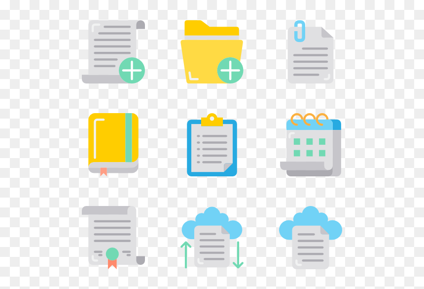 Contract Documents Transparent Png, Png Download - paper icon png