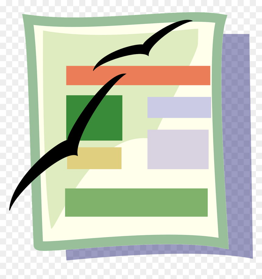 Spreadsheet Clipart, HD Png Download - paper icon png