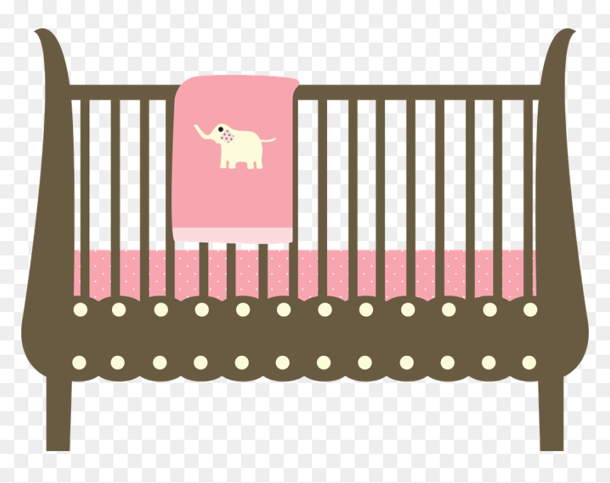 Baby Crib Clip Art, HD Png Download - cot png