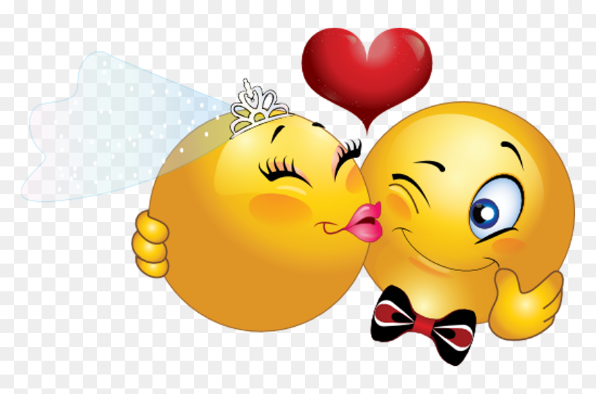 Smiley Wedding, HD Png Download - whatsapp smileys png