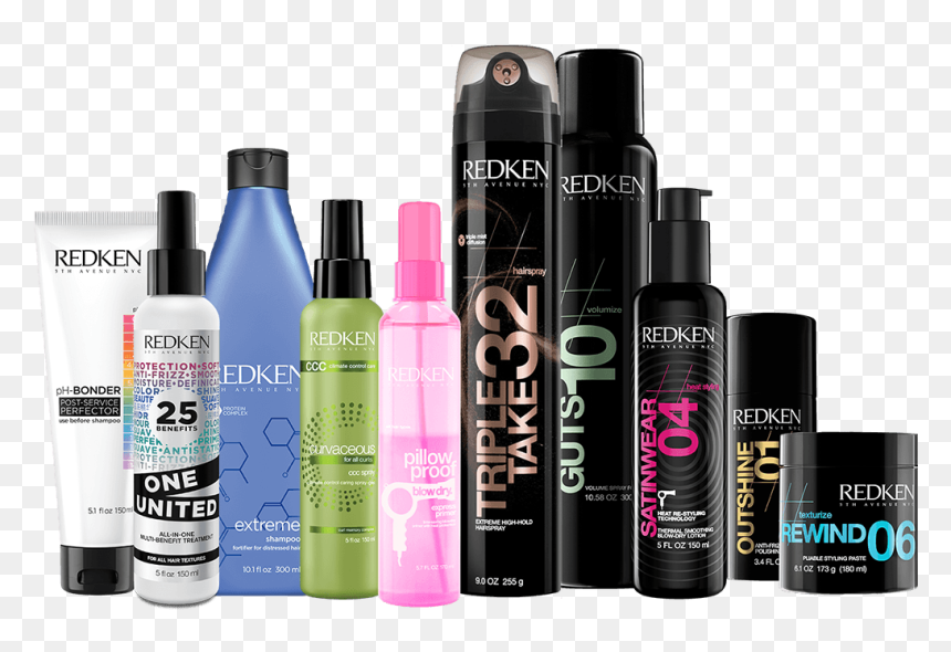 Redken, HD Png Download - cosmetics products png