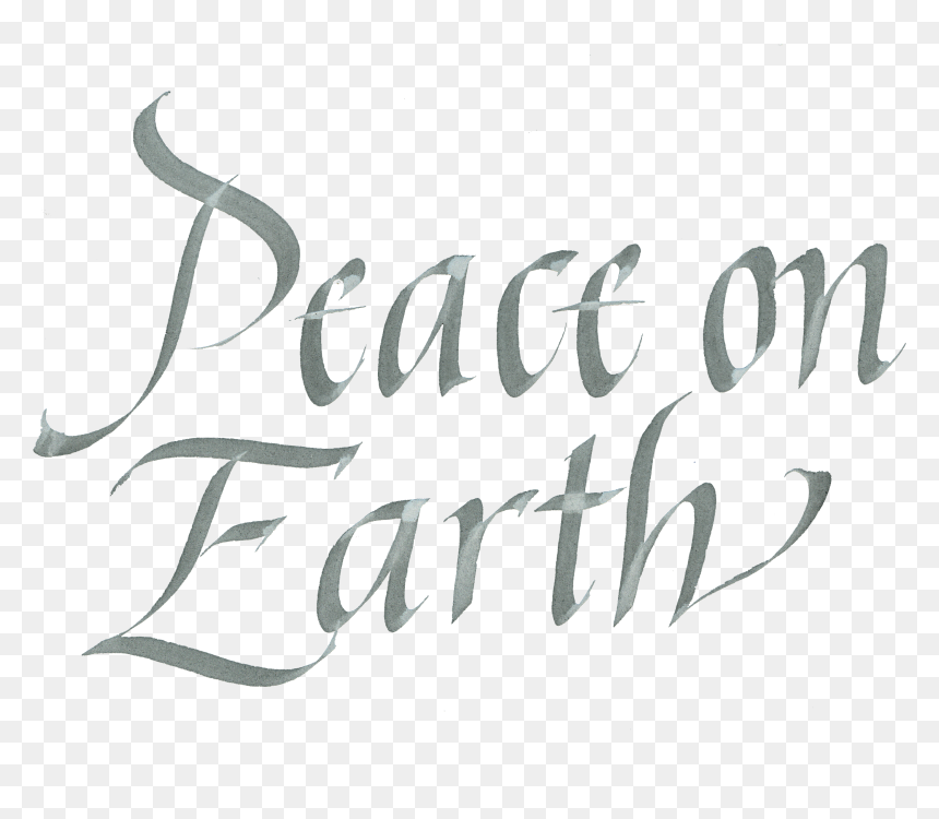 Peace On Earth2 - Peace On Earth Transparent, HD Png Download - peace on earth png