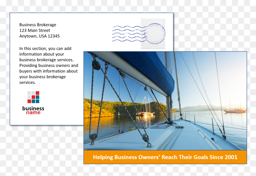 Sail, HD Png Download - postcard template png