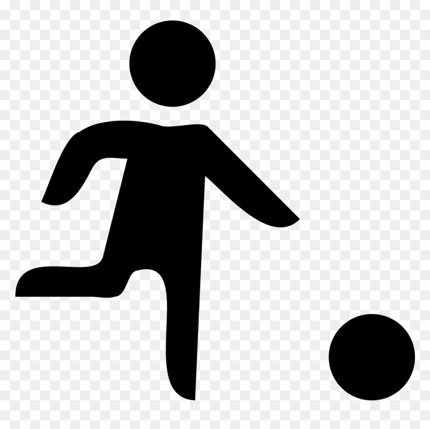 Playing Child Playing With A Ball Silhouette - Child, HD Png Download - children playing silhouette png