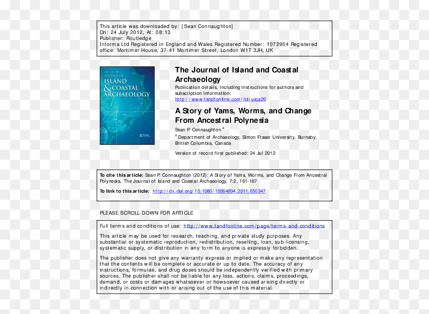 Journals Article For Role Of 24d On Fruit Drop, HD Png Download - yams png