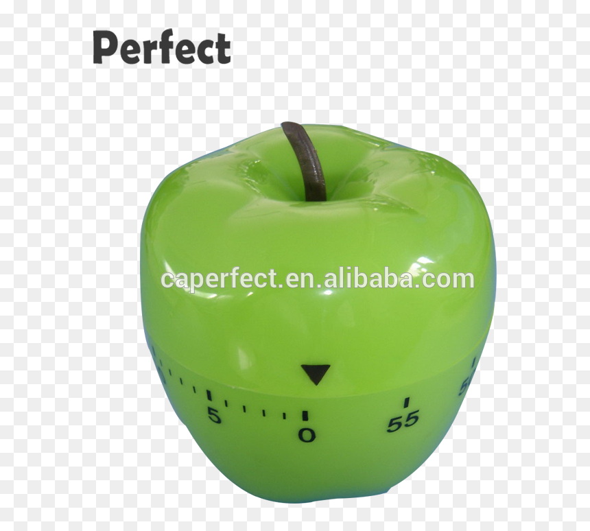 60 Minute Timer Apple Mechanical Countdown Cooking - Granny Smith, HD Png Download - countdown clock png