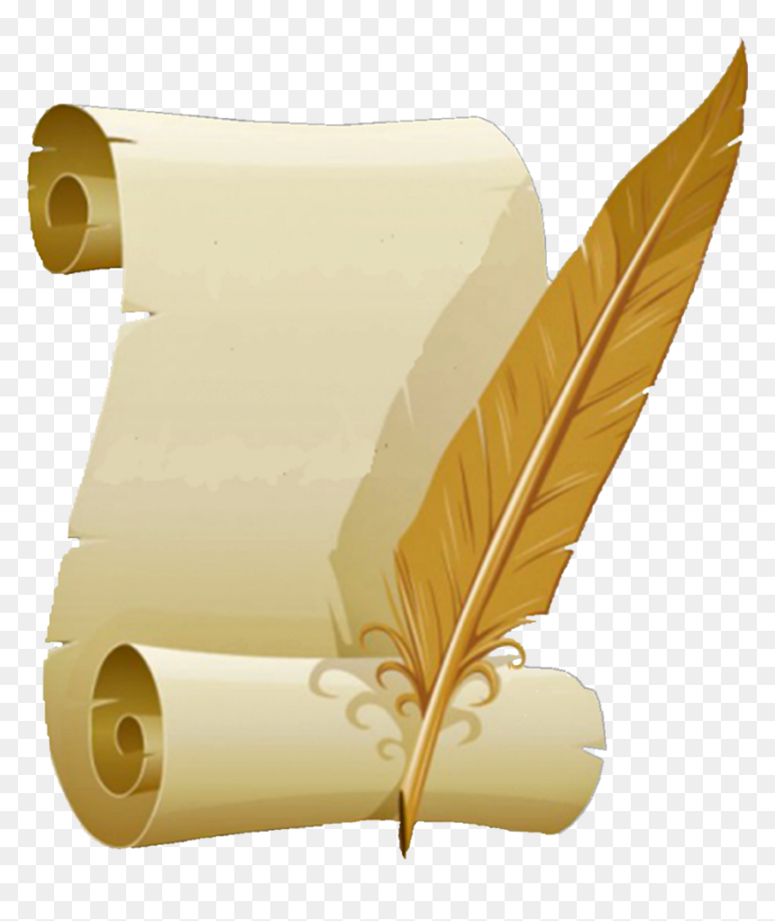 Quill And Paper Png , Png Download - Pen And Paper Clipart, Transparent Png - livre png