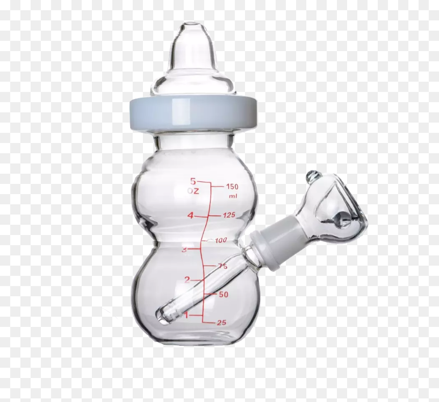 Baby Bottle Drawing At Getdrawings - Baby Bottle, HD Png Download - bong.png