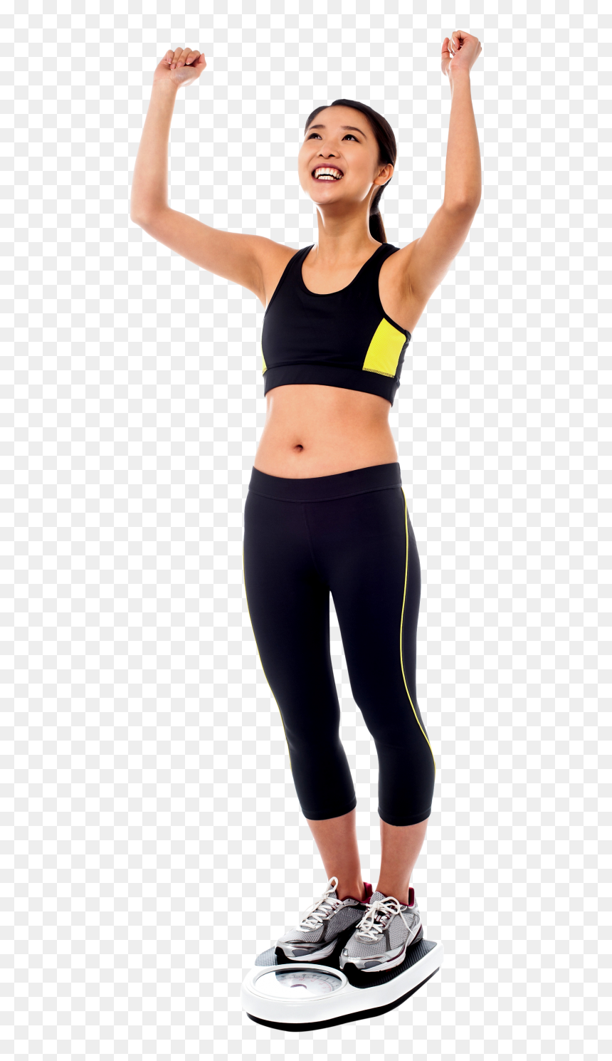 Happy Women Png Image - Weight Loss Women Png, Transparent Png - fitness woman png