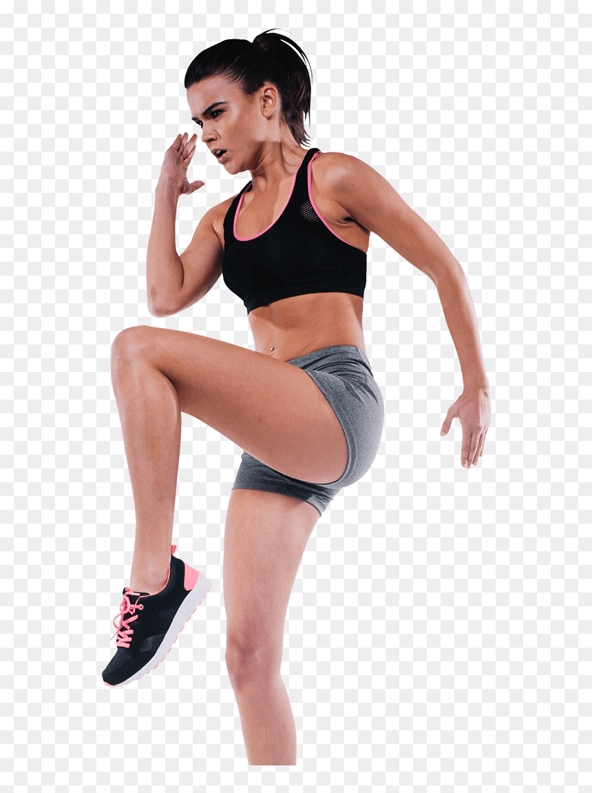 Transparent Fitness Girl Png, Png Download - fitness woman png