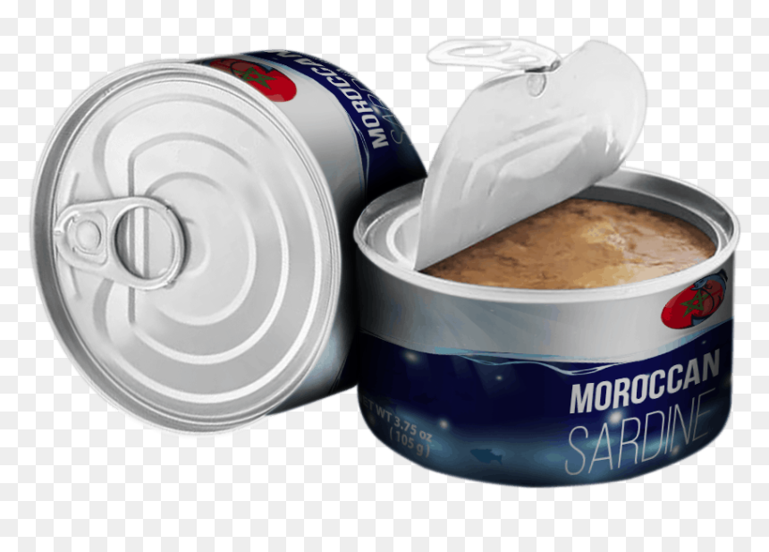 Best Canned Fish Manufacturers - Moroccan Canned Tuna, HD Png Download - sardines png