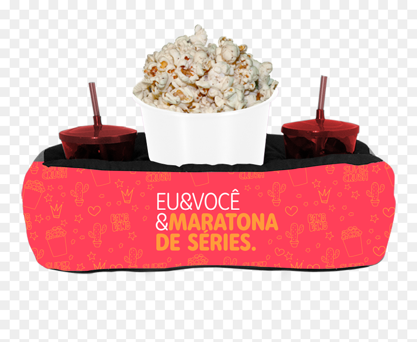 Almofada Porta Pipoca Dia Dos Namorados, HD Png Download - pipoca png