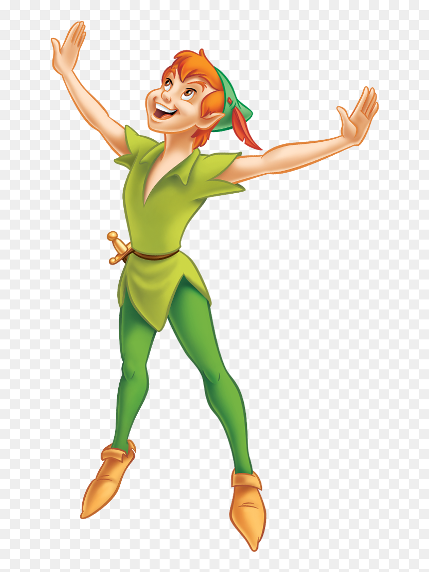 Peter Pan Spends His Never-ending Childhood Having - Disney Peter Pan Png, Transparent Png - pipoca png