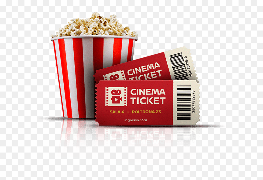 Ingresso Cinema E Pipoca, HD Png Download - pipoca png