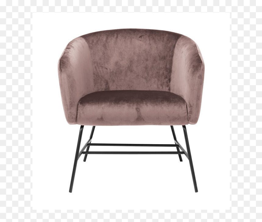 Moderner Samt-loungesessel Ramsey, HD Png Download - velvet rope png