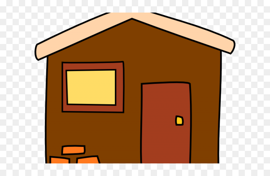 Transparent Esol Clipart - Red House Cartoon Png, Png Download - pink house png