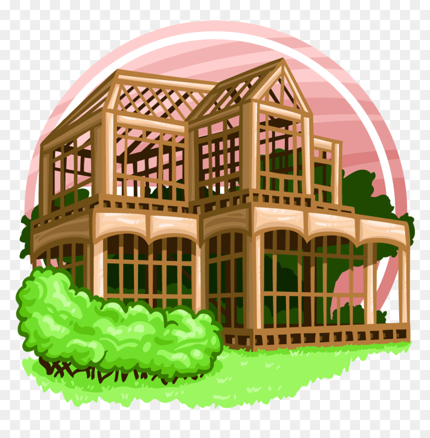 House, HD Png Download - house frame png