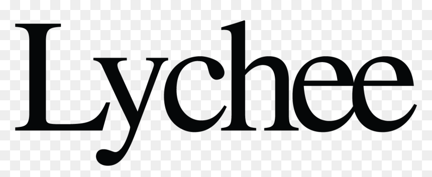 Logo Lychee - Black-and-white, HD Png Download - lychee png