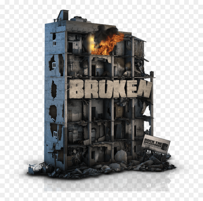 Toy, HD Png Download - broken building png