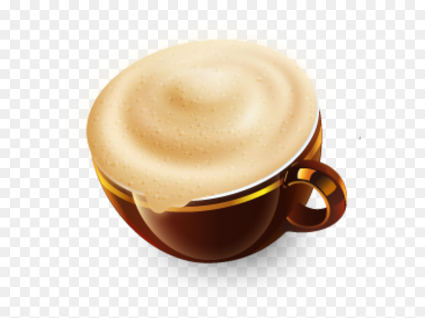 Cappuccino Panda Free Images, HD Png Download - latte art png