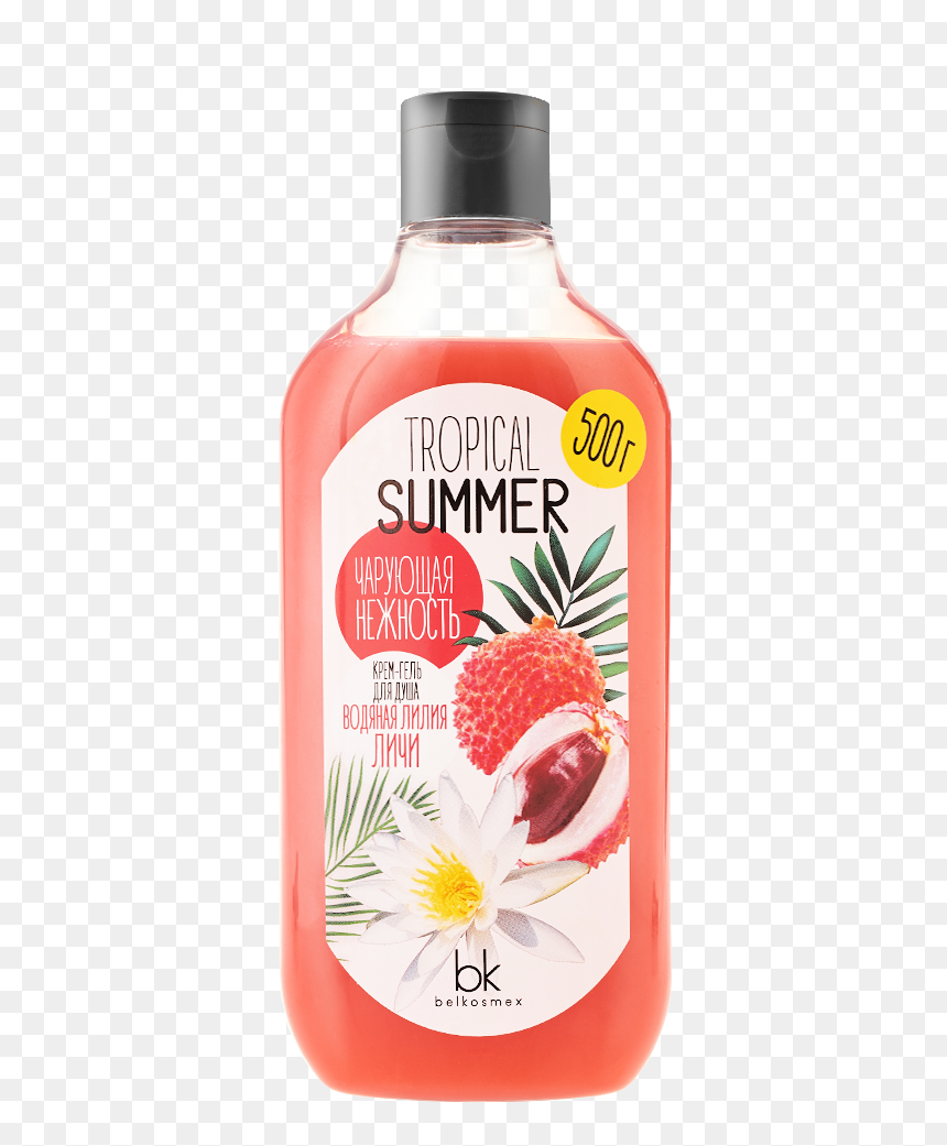 Shower Gel Magic Tenderness • Water Lily • Lychee - Bottle, HD Png Download - lychee png