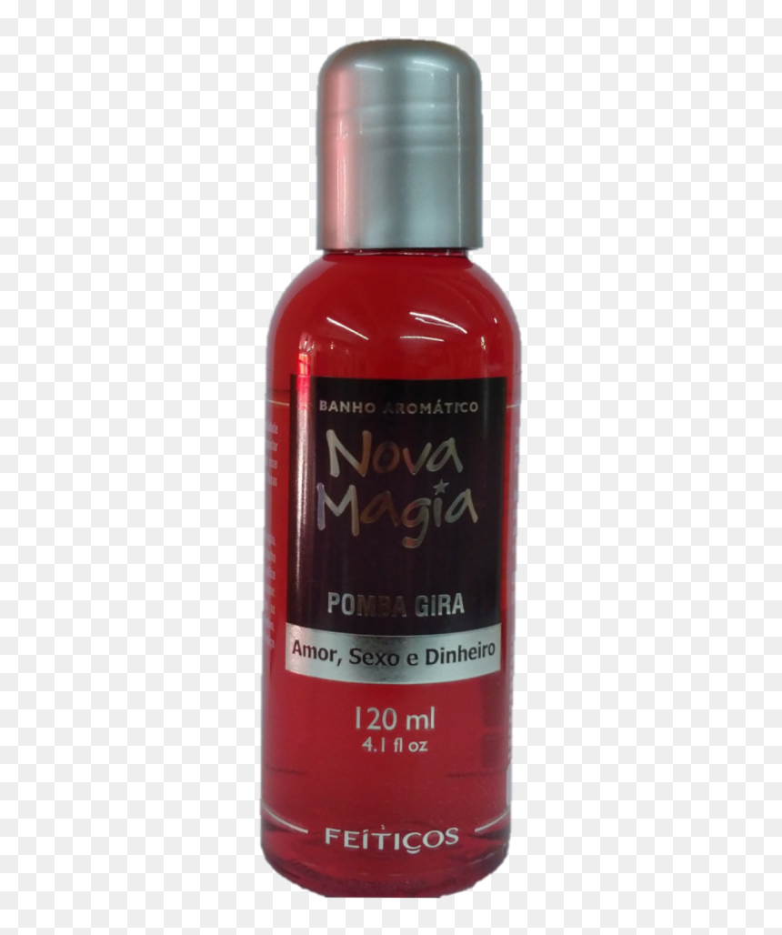 Banho Liquido Pomba Gira - Glass Bottle, HD Png Download - pomba png
