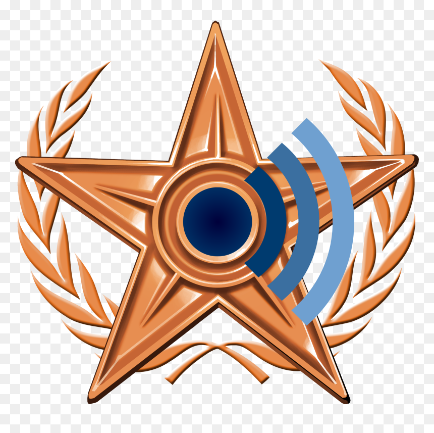 Special Bronze Barnstar Quote - Gold Stars Circle Png, Transparent Png - quote symbol png