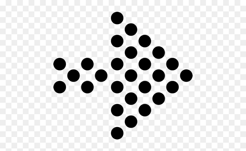 Arrow Icon In Flat - Arrow Vector Png Flat, Transparent Png - dots vector png