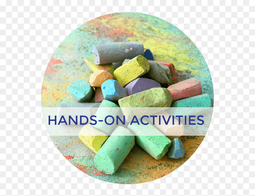 Chalk Outside, HD Png Download - kids hands png