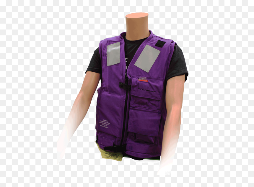 Firefly Waterbug Strobe Marker Lights Life Jacket Purple - Vest, HD Png Download - strobe lights png
