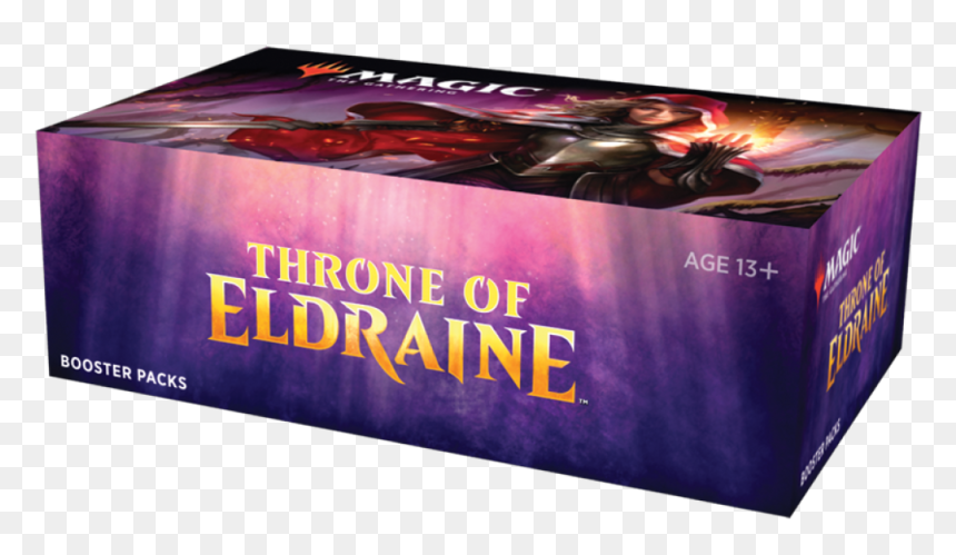 Hookup Sites Throne Of Eldraine - Thronebof Eldraine Booster Box, HD Png Download - purple box png
