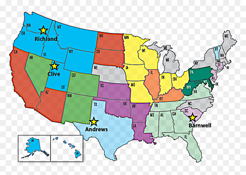 States Have Compacts For Radioactive Waste Disposal, - Atlas, HD Png Download - radioactive waste png