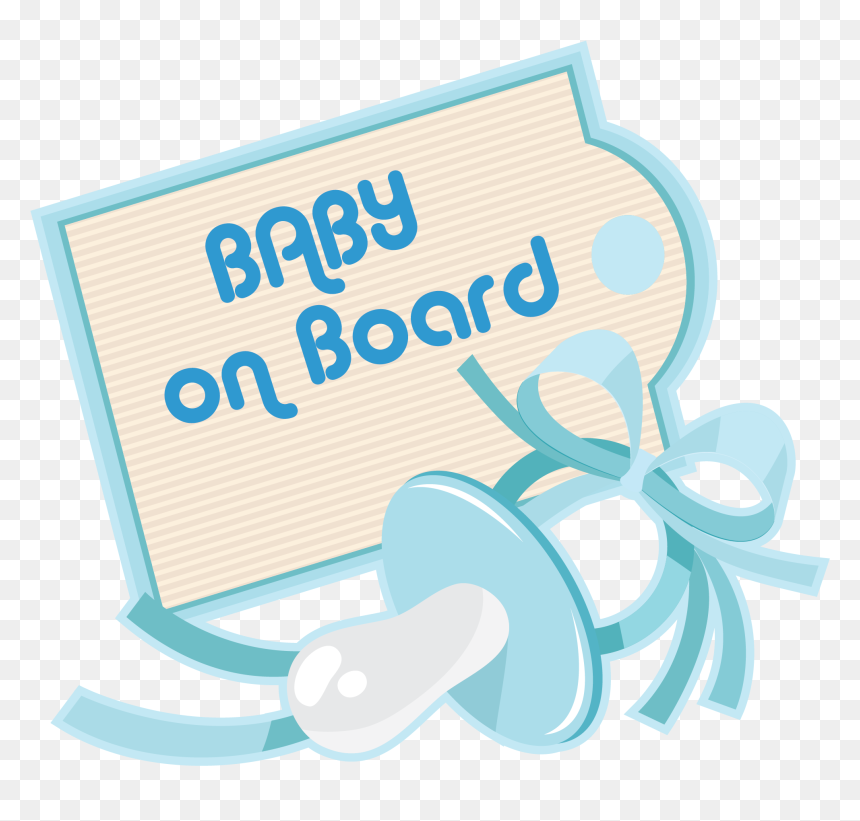 Graphic Design, HD Png Download - baby on board png