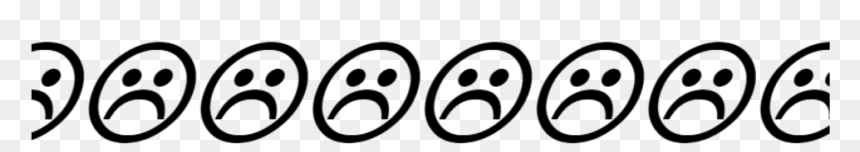 #sad #triste #sadness #tristeza #caritatriste #black - Circle, HD Png Download - tristeza png