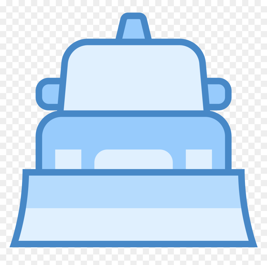 This Icon Depicts A Snow Plow Truck - Auburn Cornhole Decals, HD Png Download - snow plow png