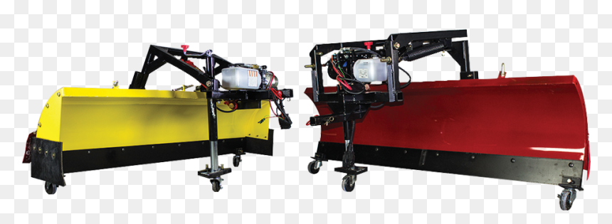 Rear Mounted Snow Plow, HD Png Download - snow plow png