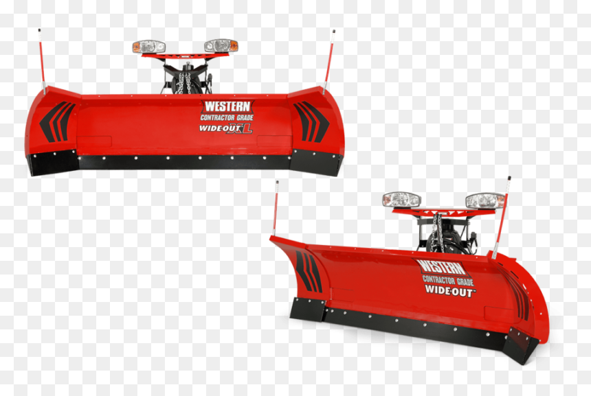 Wide-out Snow Plows - Snowplow, HD Png Download - snow plow png
