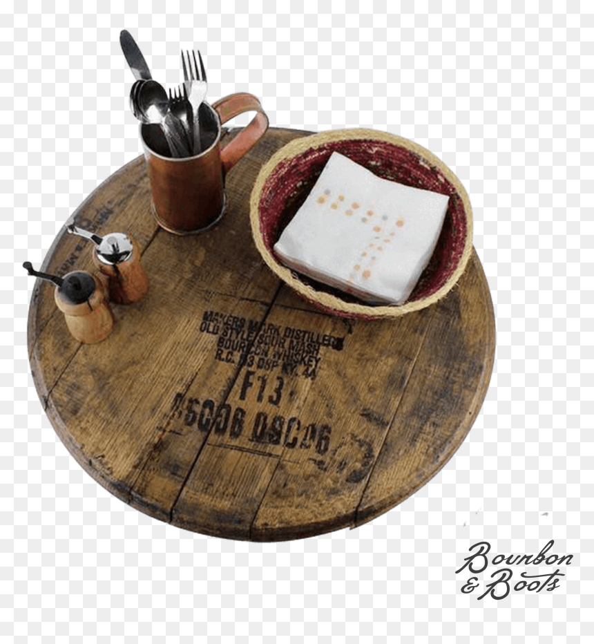 Table, HD Png Download - wood barrel png