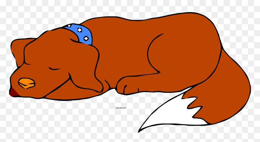 Transparent Sleeping Clipart - Dog Sleeping Clipart Transparent Background, HD Png Download - sleeping clipart png