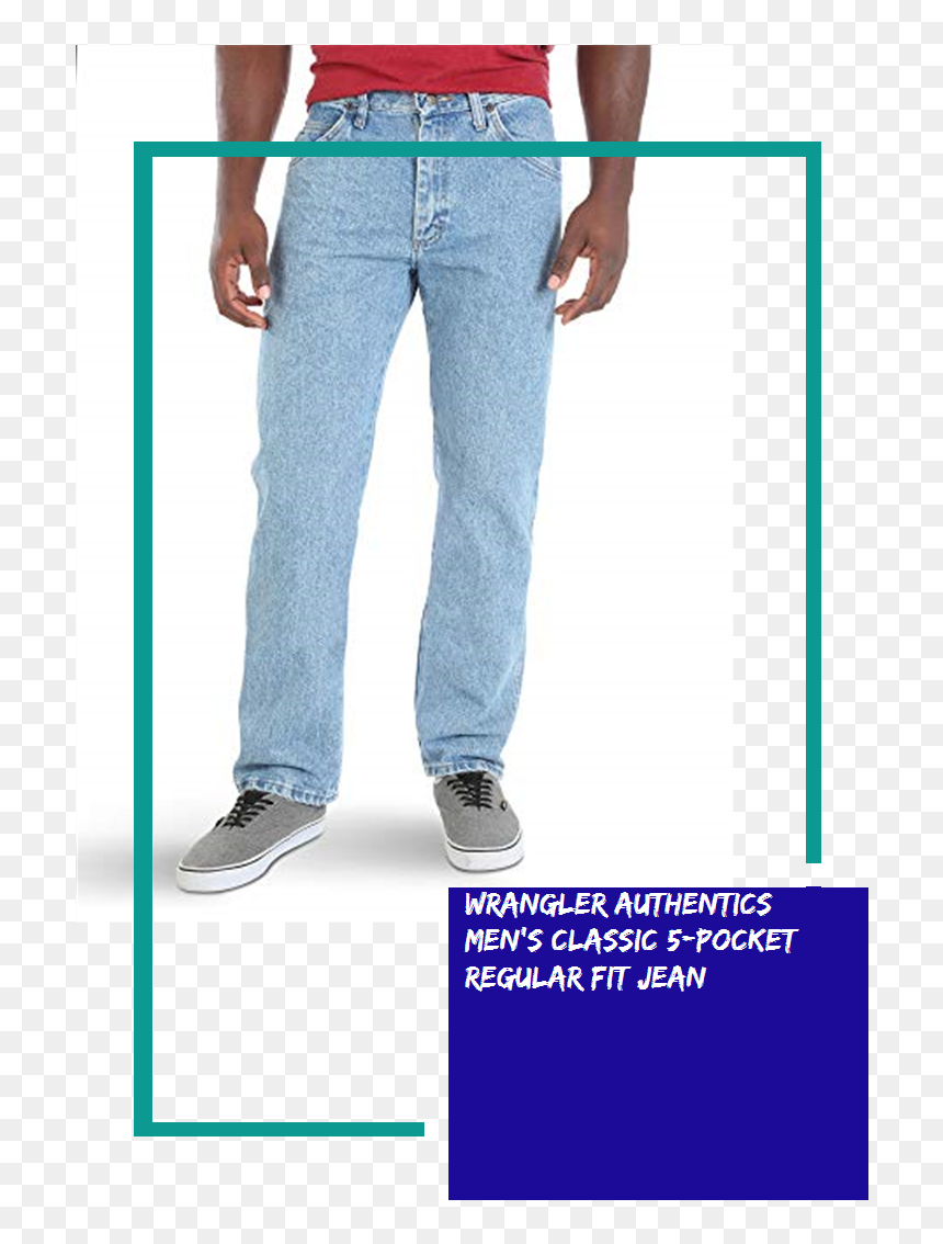 بنطلون جينز رجالي كلاسيك, HD Png Download - jean pocket png