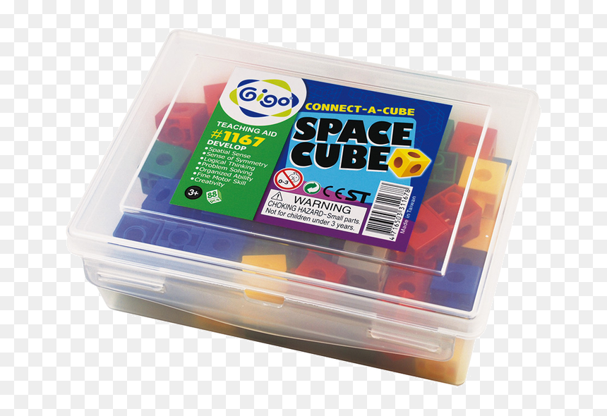1167 B - Construction Toys Connect Cubes, HD Png Download - cubes png