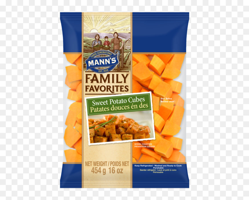 Sweet Potato Cubes - Convenience Food, HD Png Download - cubes png
