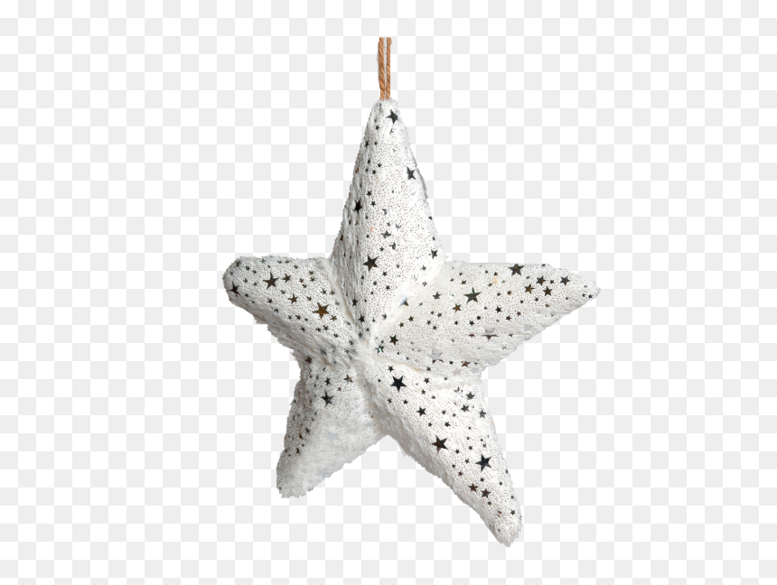 Christmas Ornament, HD Png Download - estrella blanca png