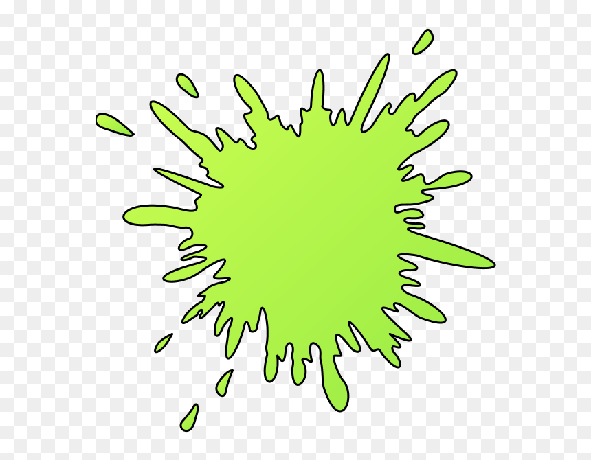 Clip Art Water Splash , Png Download - Splash Clip Art, Transparent Png - green splash png