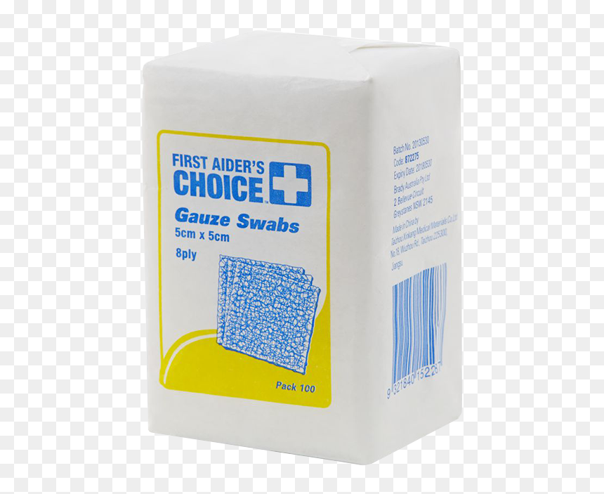 Trafalgar Gauze Swab Range 5 X 5cm - Box, HD Png Download - gauze png