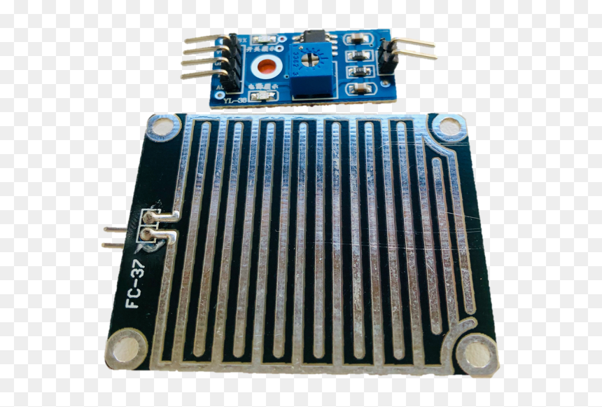 Electronic Component, HD Png Download - gotas de lluvia png