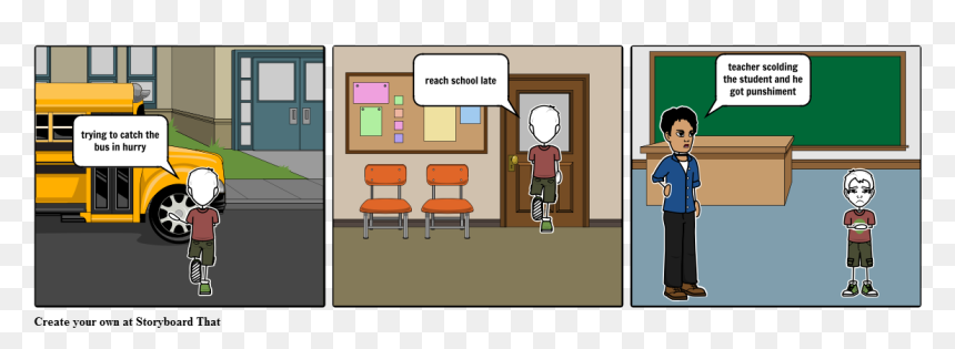 Storyboard, HD Png Download - school student png