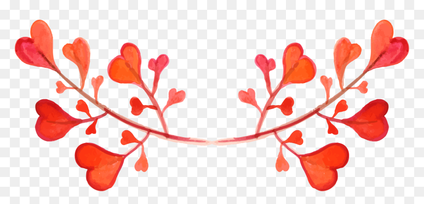 Heart, HD Png Download - floral heart png
