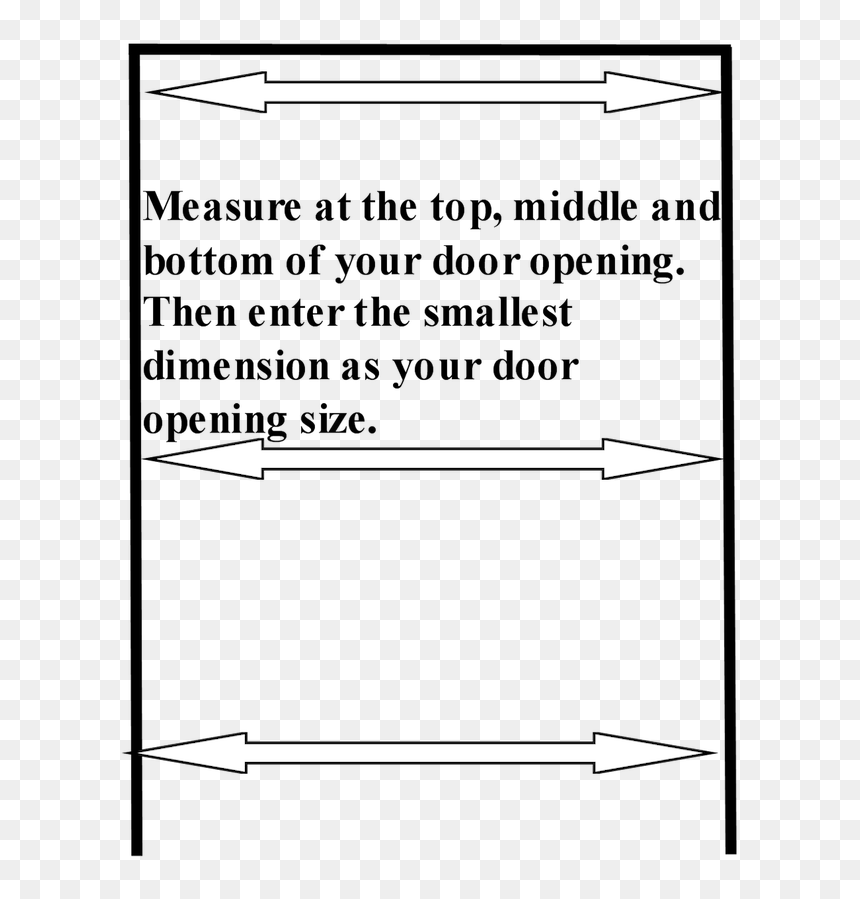 How To Measure Your Door Opening - Motivational Quotes, HD Png Download - opening door png